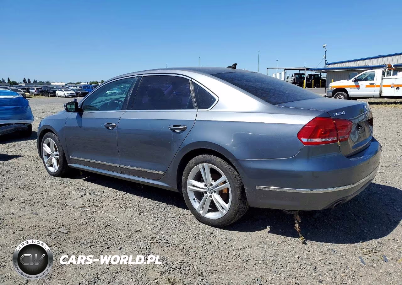 2014 Volkswagen Passat Sel VIN:1VWCN7A3XEC101758 - 2