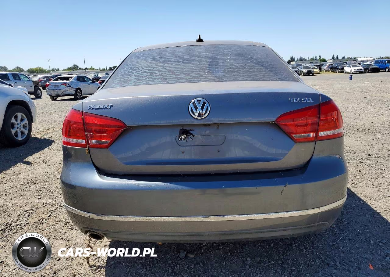 2014 Volkswagen Passat Sel VIN:1VWCN7A3XEC101758 - 6