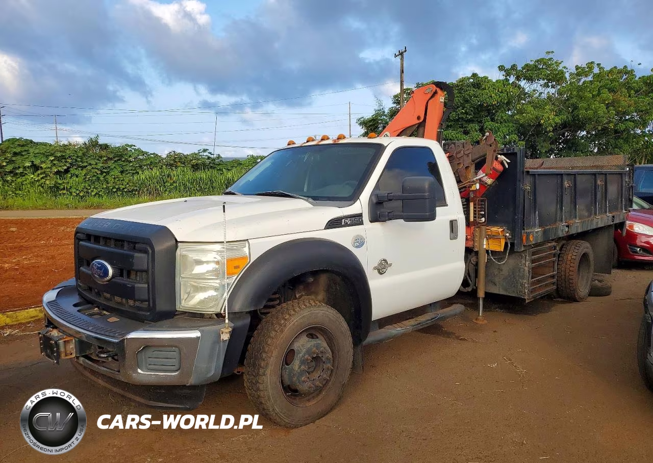2011 Ford F550 Super Duty Crane Truck VIN:1FDUF5HT4BEC37376 - 2