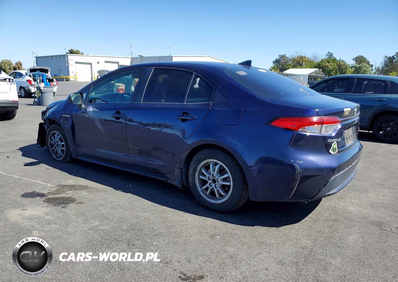 2021 Toyota Corolla Le VIN:JTDEAMDE4MJ033065 - 2
