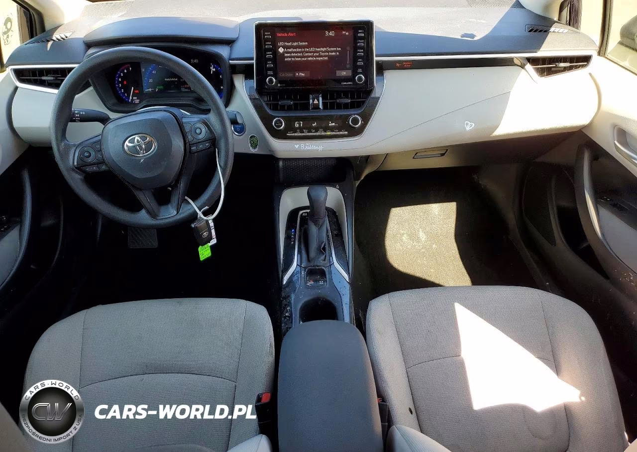 2021 Toyota Corolla Le VIN:JTDEAMDE4MJ033065 - 8
