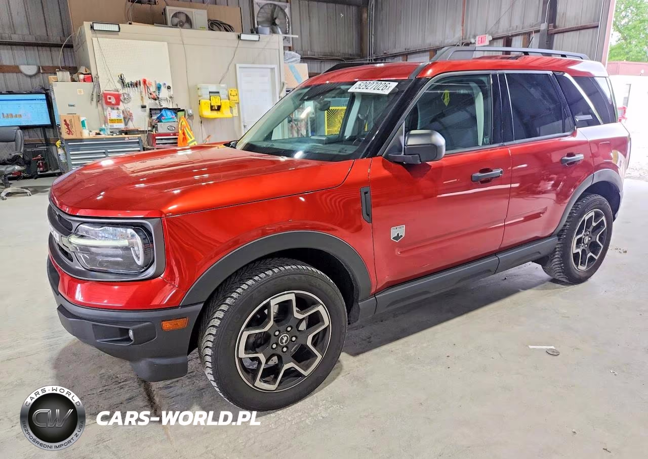 2022 Ford Bronco Sport Big Bend VIN:3FMCR9B69NRD39089 - 1