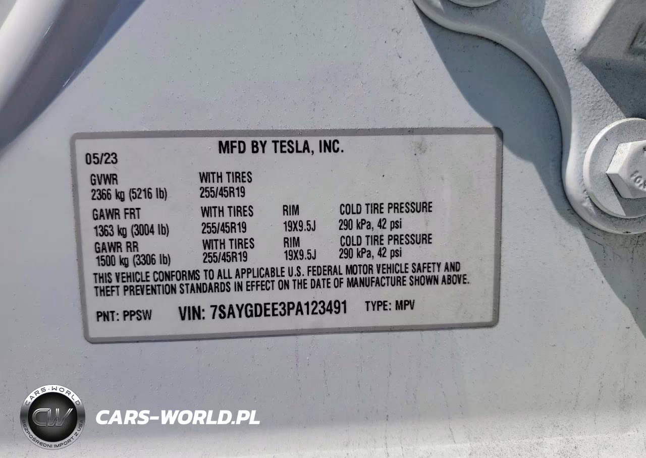 2023 Tesla Model Y VIN:7SAYGDEE3PA123491 - 12