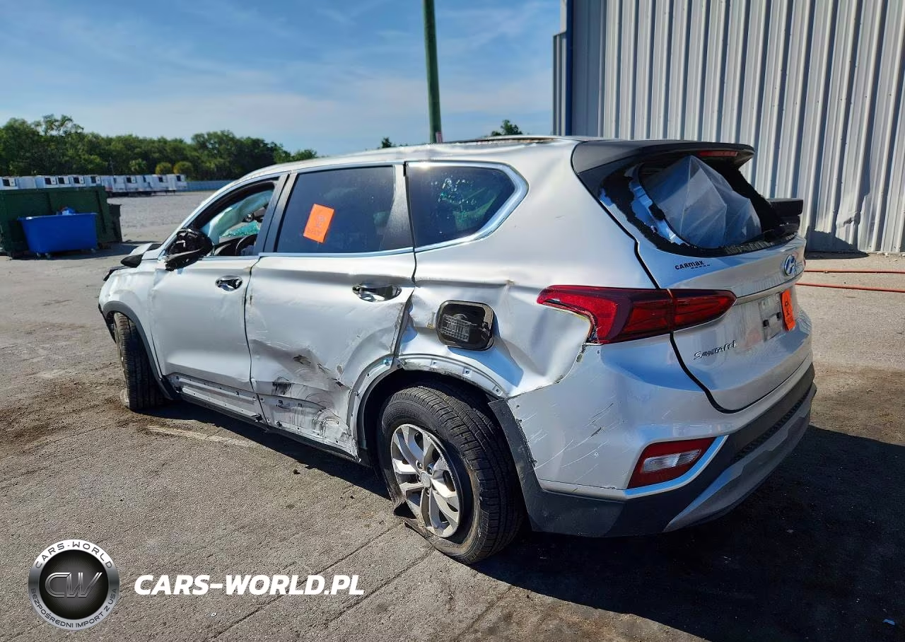 2019 Hyundai Santa Fe Se VIN:5NMS23ADXKH060411 - 2