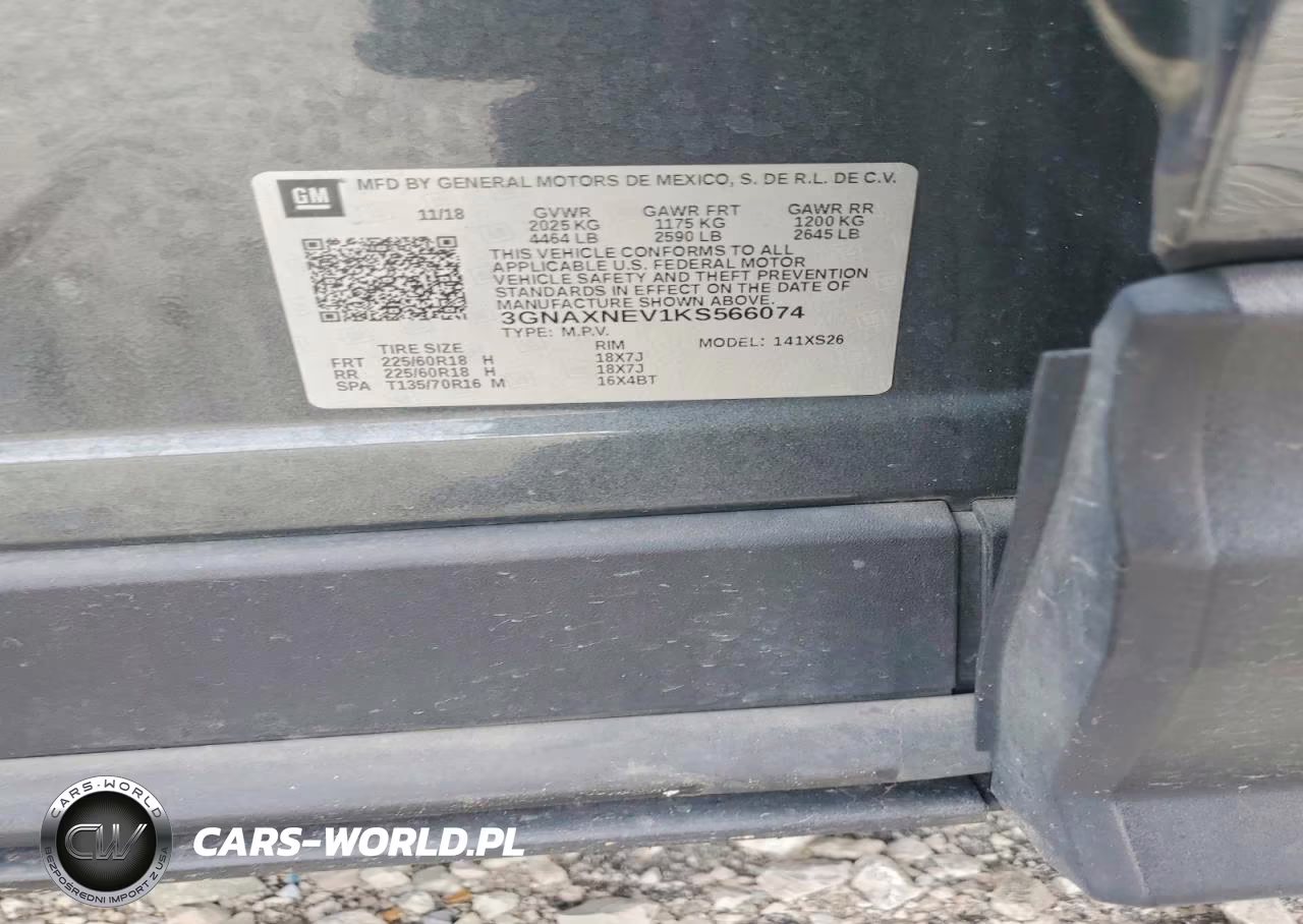 2019 Chevrolet Equinox Premier VIN:3GNAXNEV1KS566074 - 13