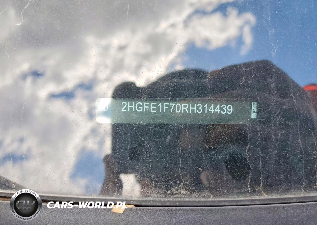 2024 Honda Civic Ex VIN:2HGFE1F70RH314439 - 12