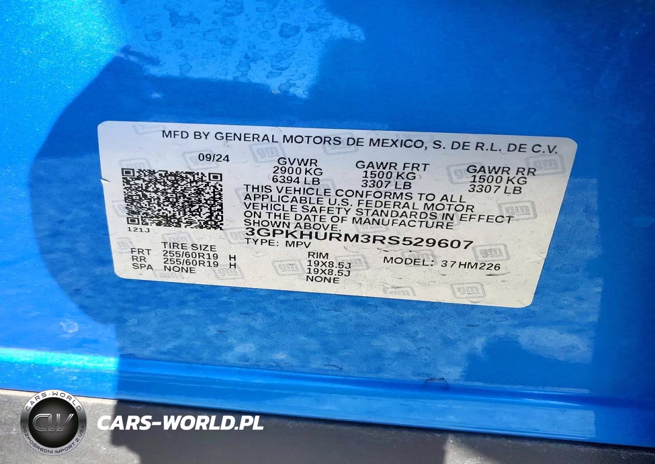 2024 Honda Prologue Eco VIN:3GPKHURM3RS529607 - 12