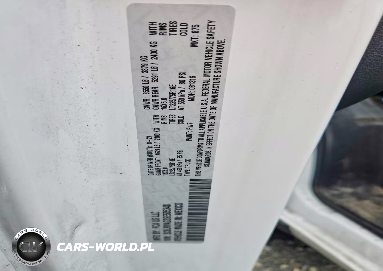 2025 Ram Promaster 1500 1500 Standard VIN:3C6LRVAG3SE505348 - 13