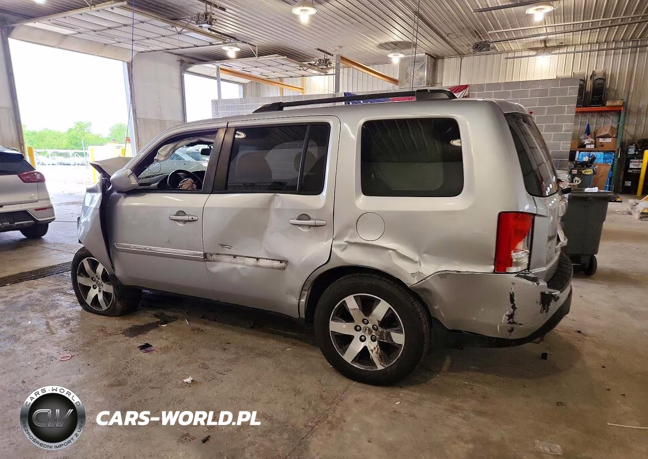 2012 Honda Pilot Touring VIN:5FNYF4H92CB033292 - 2