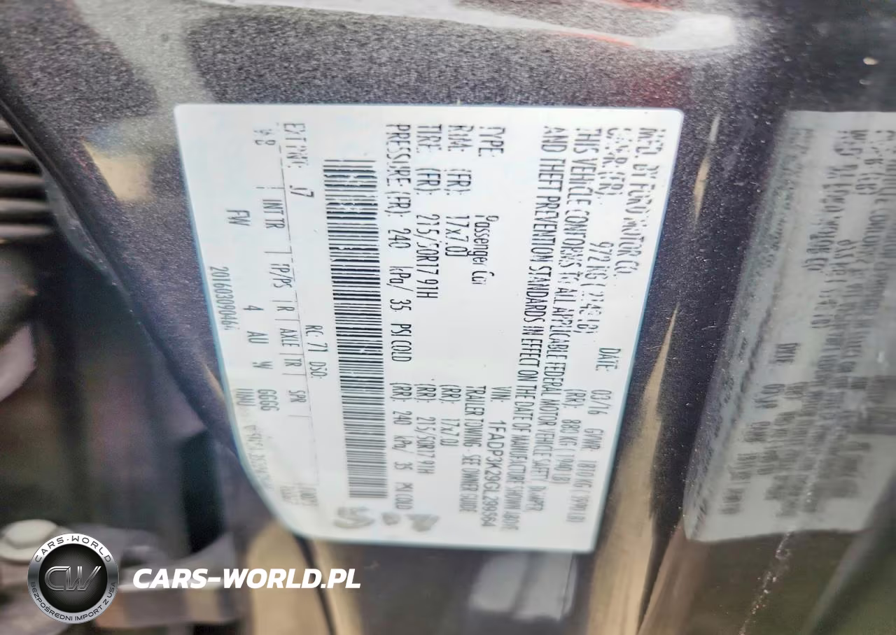 2016 Ford Focus Se VIN:1FADP3K29GL299564 - 12