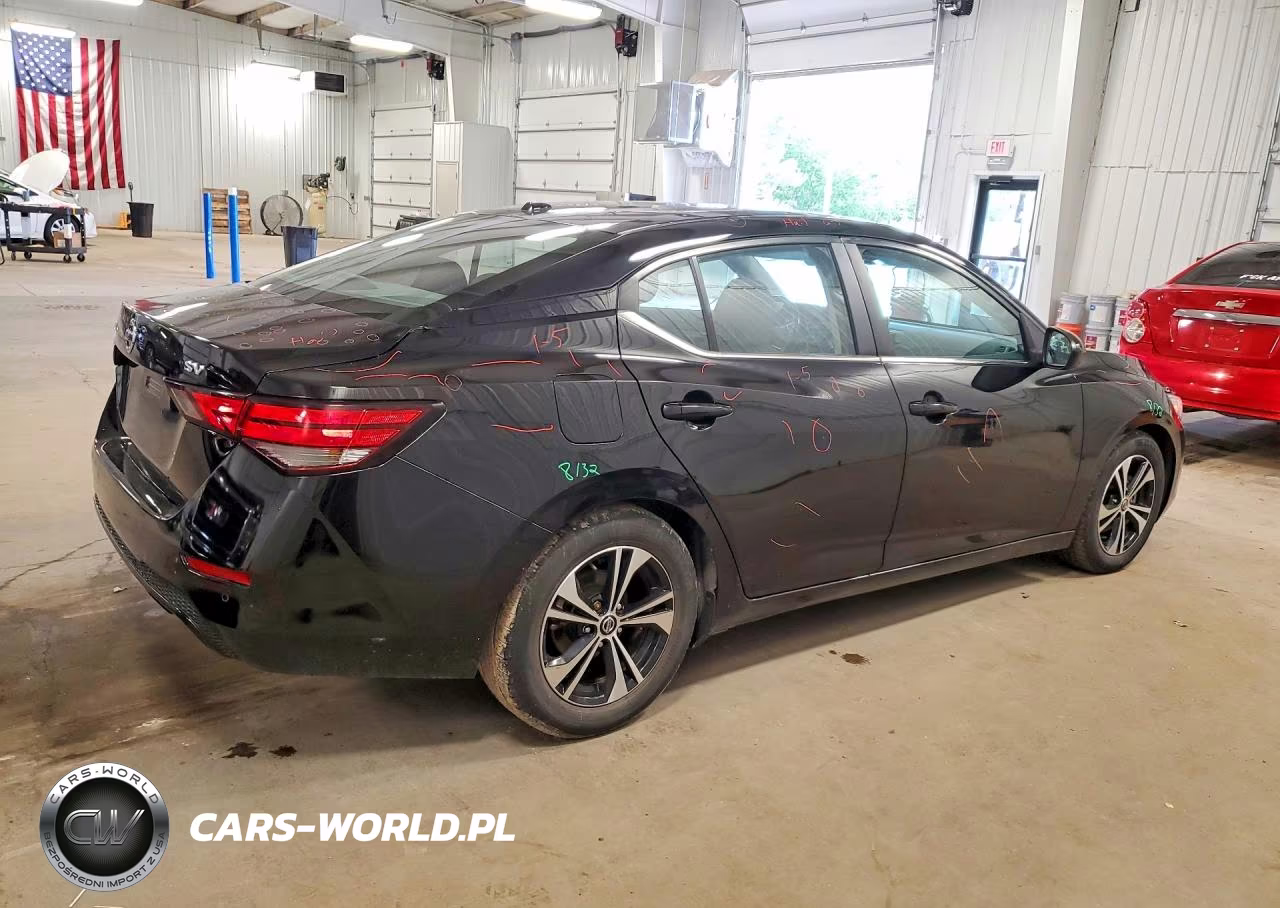 2021 Nissan Sentra Sv VIN:3N1AB8CV8MY279569 - 3