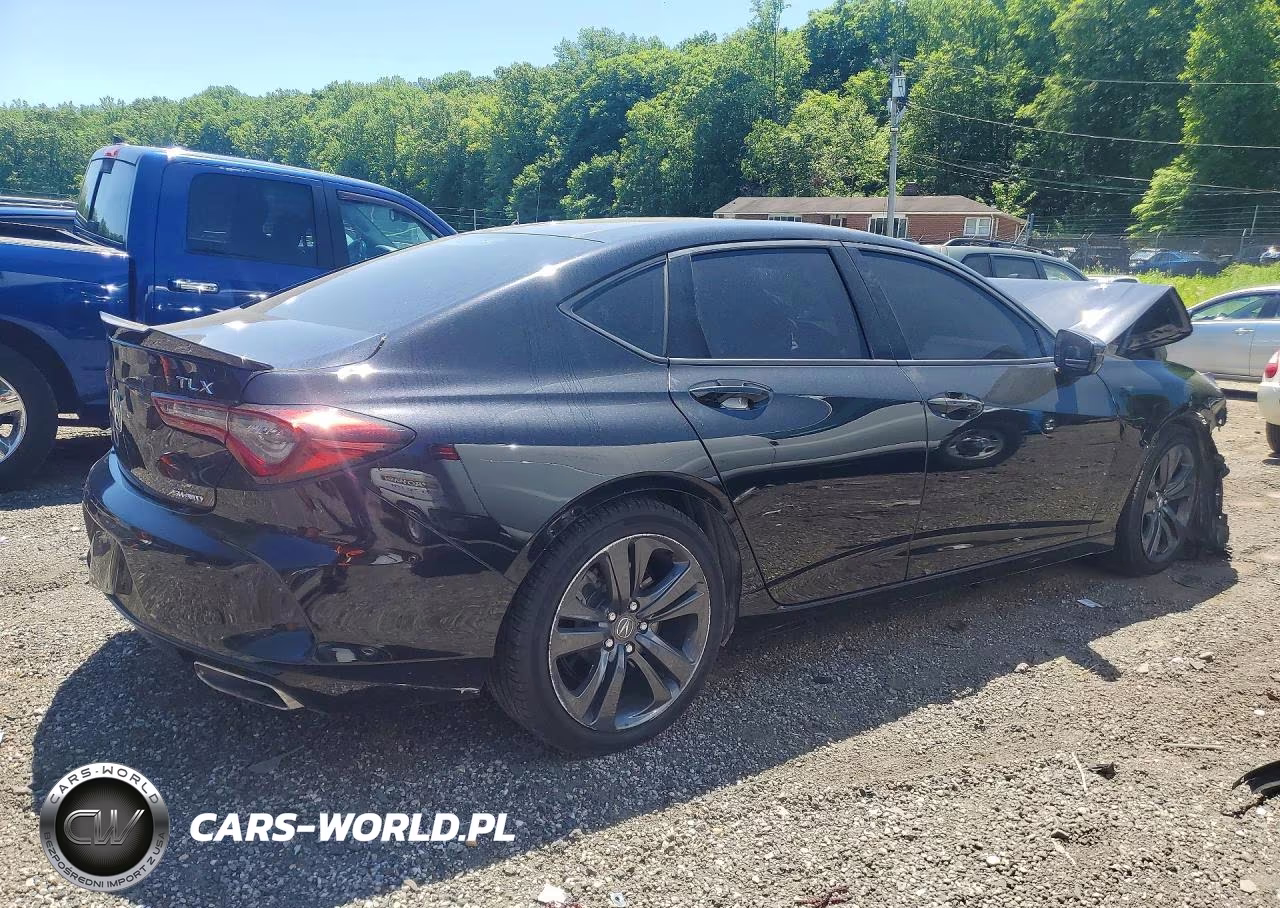 2021 Acura Tlx Tech A VIN:19UUB6F57MA011855 - 3