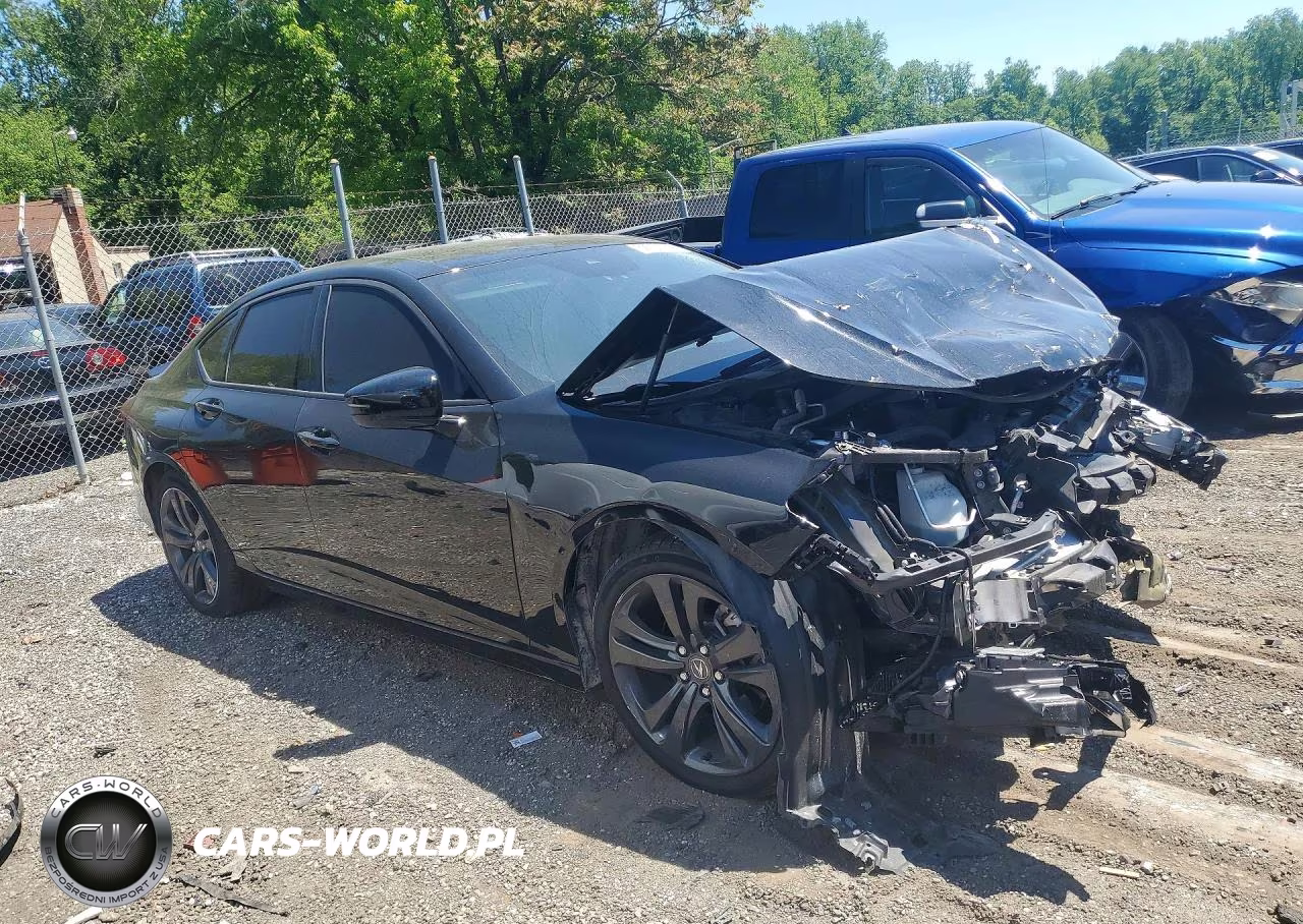2021 Acura Tlx Tech A VIN:19UUB6F57MA011855 - 4
