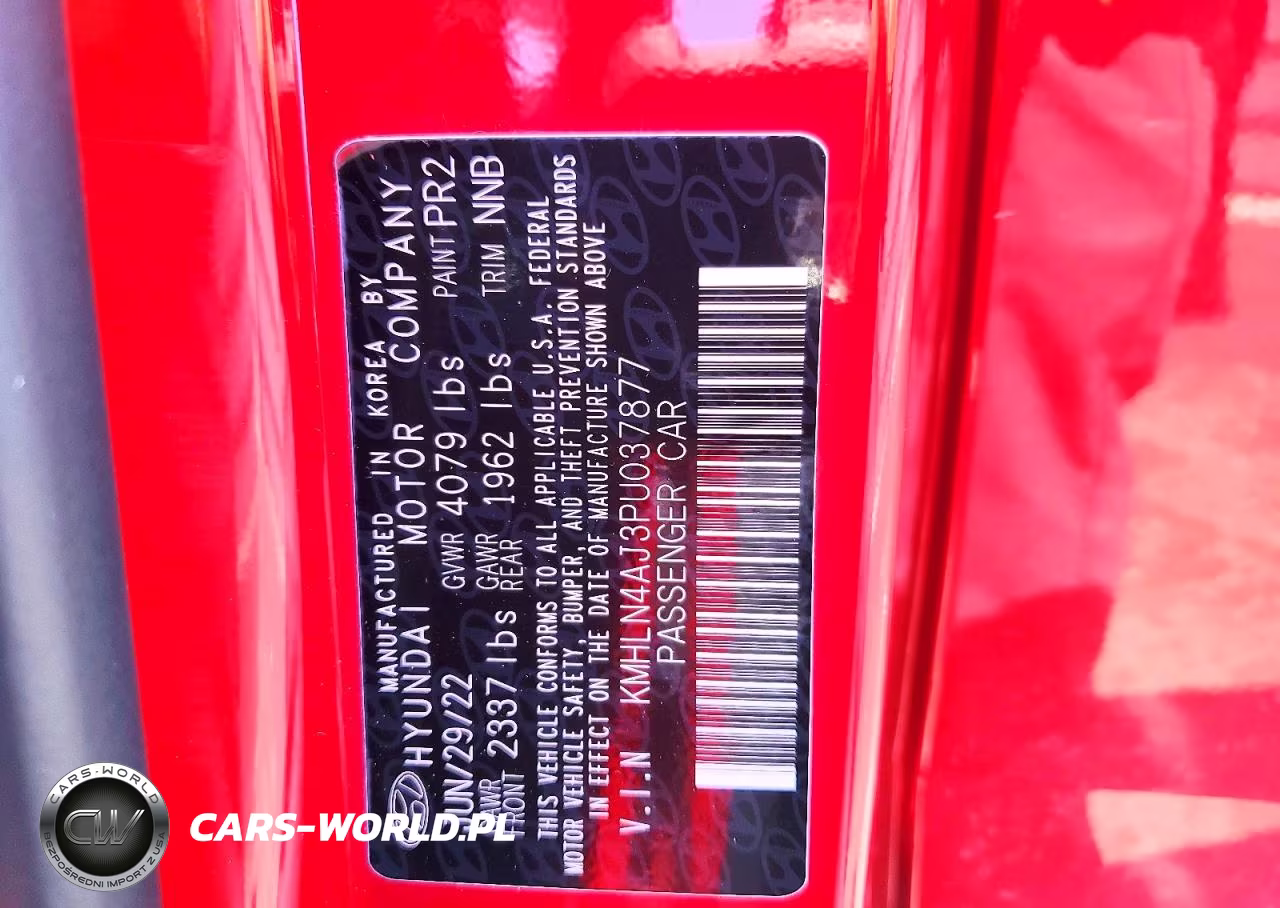 2023 Hyundai Elantra Limited VIN:KMHLN4AJ3PU037877 - 12