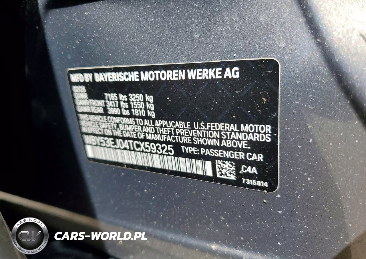 2026 BMW I7 xDrive60 VIN:WBY53EJ04TCX59325 - 12