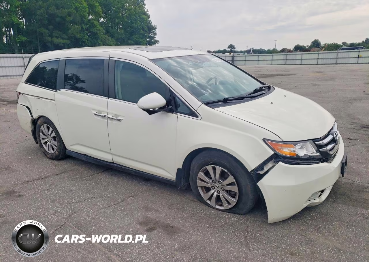 2015 Honda Odyssey Exl VIN:5FNRL5H61FB109503 - 4