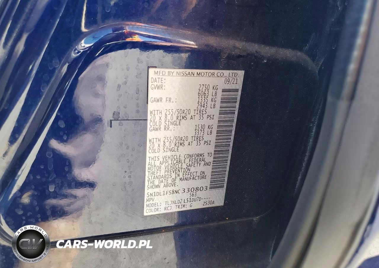 2022 Infiniti Qx60 Luxe VIN:5N1DL1FS8NC330803 - 13
