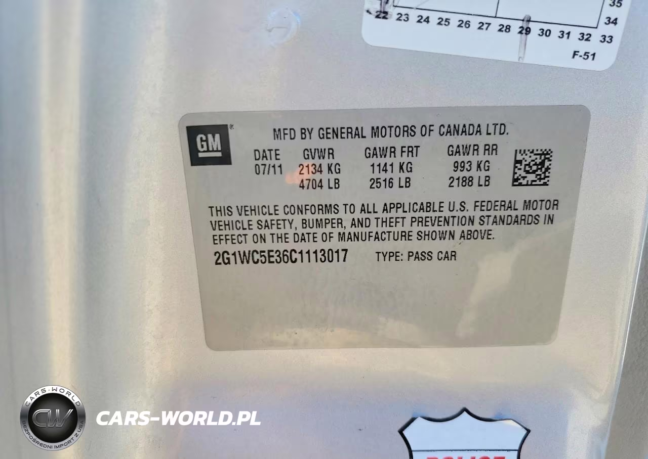 2012 Chevrolet Impala Ltz VIN:2G1WC5E36C1113017 - 12