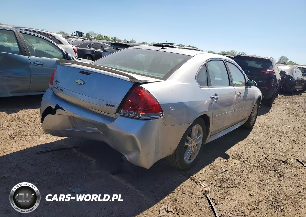 2012 Chevrolet Impala Ltz VIN:2G1WC5E36C1113017 - 3