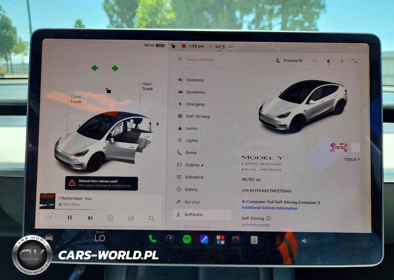 2021 Tesla Model Y VIN:5YJYGAEE7MF273940 - 9