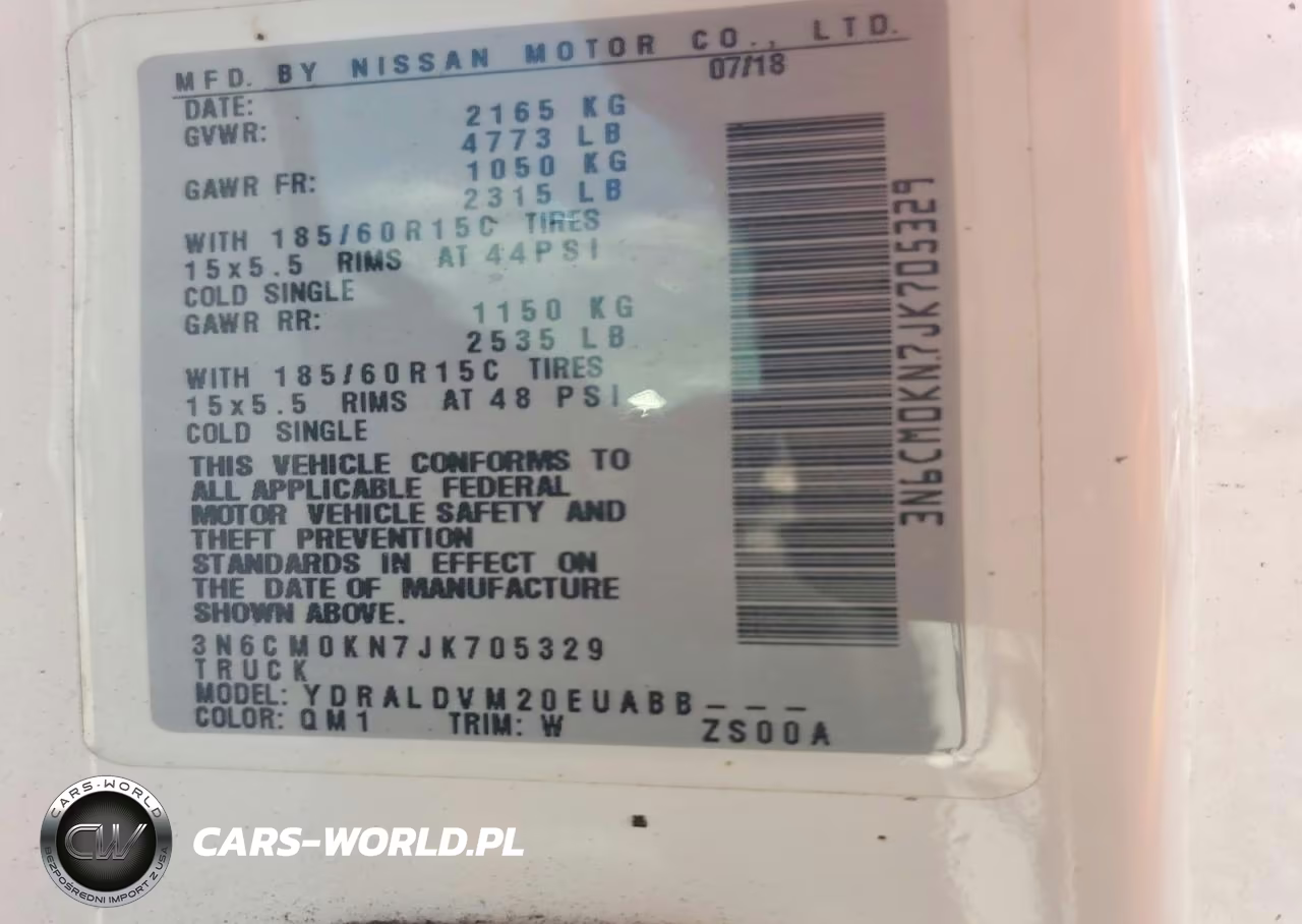 2018 Nissan Nv2000 VIN:3N6CM0KN7JK705329 - 13