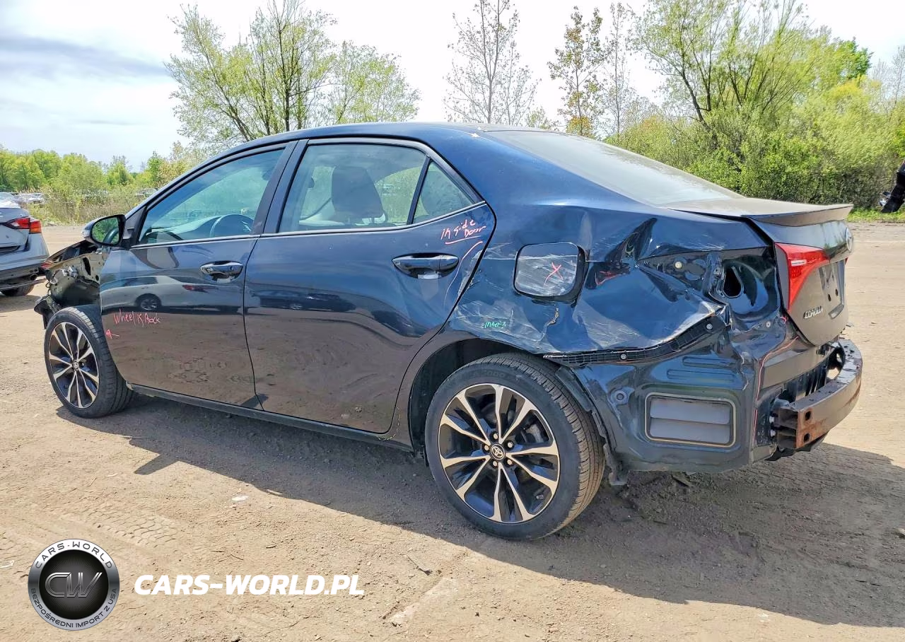 2018 Toyota Corolla Se VIN:2T1BURHE8JC057104 - 2