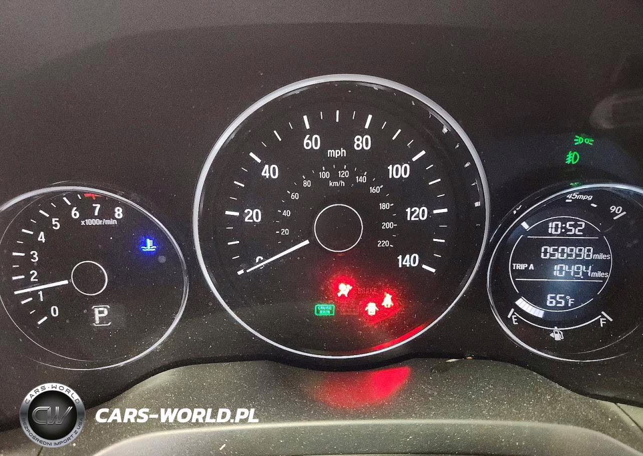 2019 Honda Hr-V Sport VIN:3CZRU5H13KM726175 - 9