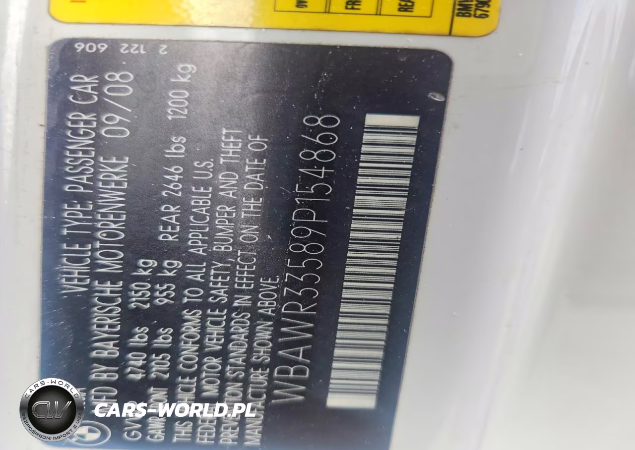 2009 BMW 328 I Sulev VIN:WBAWR33589P154868 - 12