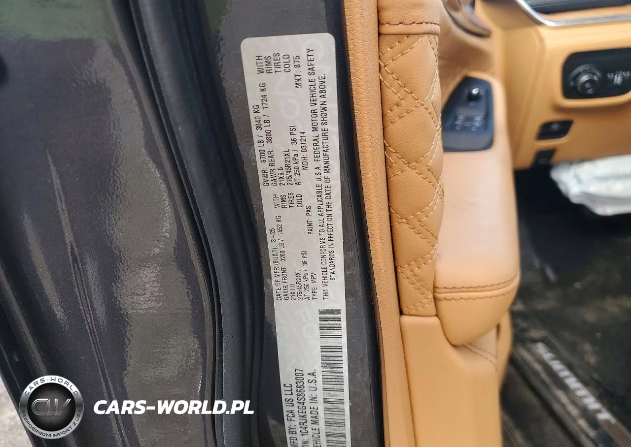 2025 Jeep Grand Cherokee L Summit VIN:1C4RJKEG4S8683007 - 13