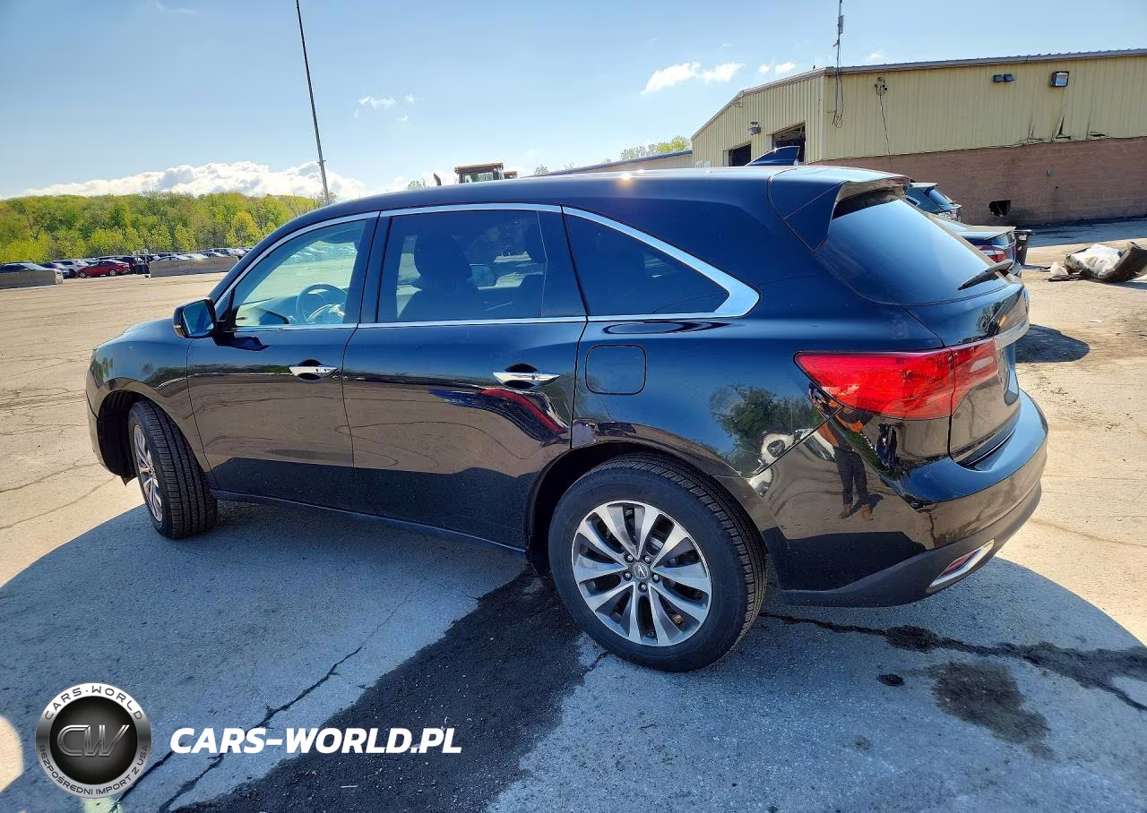 2016 Acura Mdx Technology VIN:5FRYD4H46GB029521 - 2
