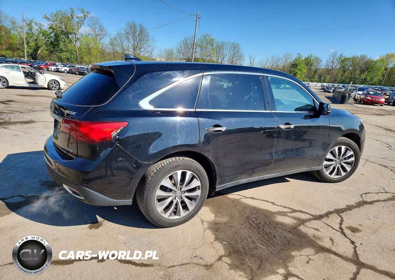 2016 Acura Mdx Technology VIN:5FRYD4H46GB029521 - 3