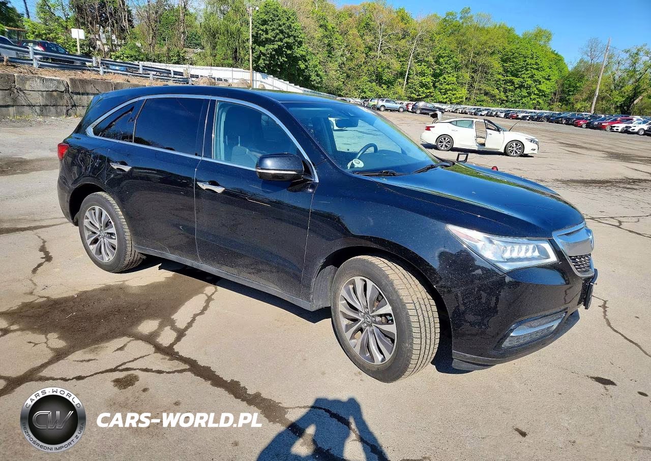 2016 Acura Mdx Technology VIN:5FRYD4H46GB029521 - 4
