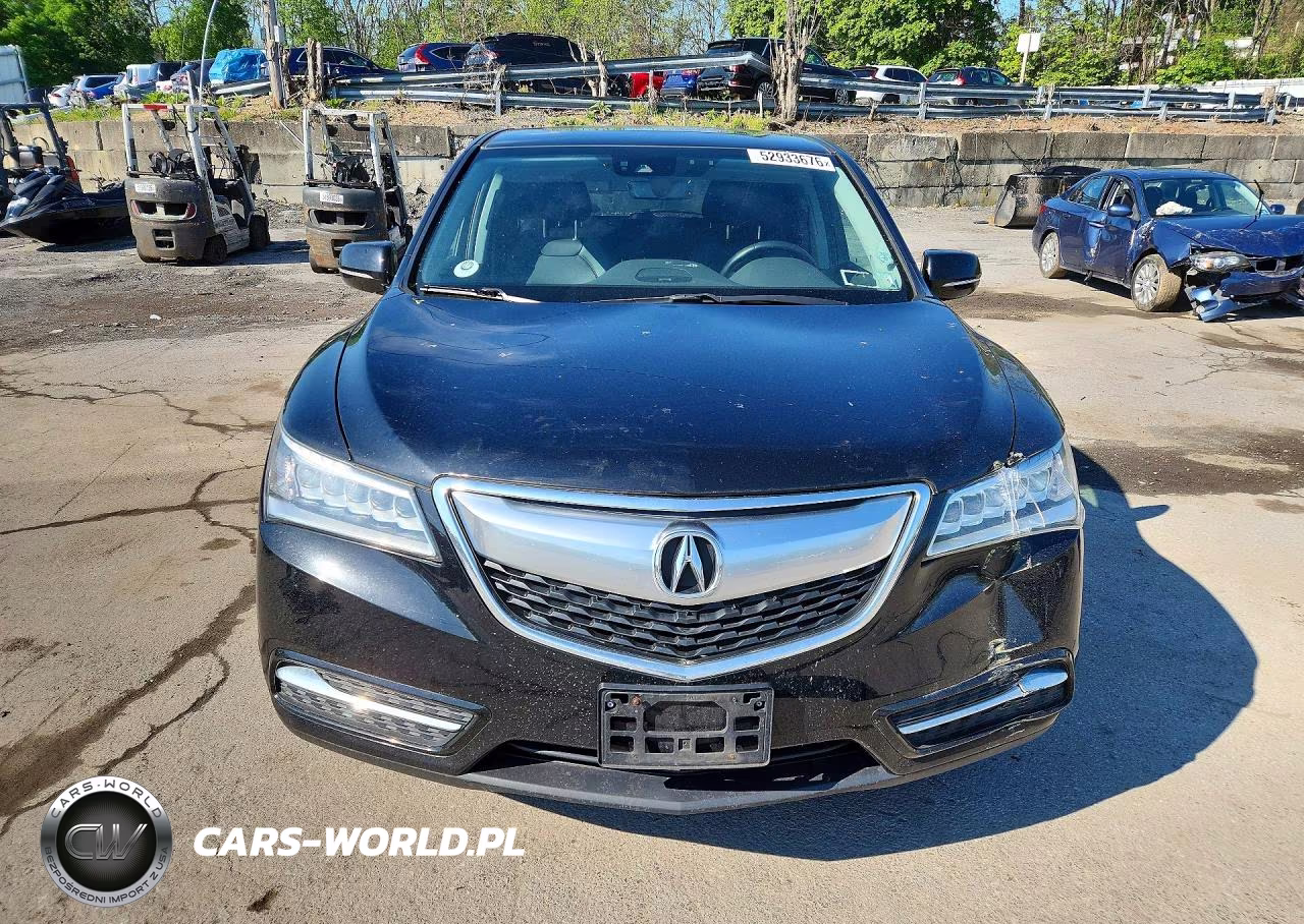 2016 Acura Mdx Technology VIN:5FRYD4H46GB029521 - 5