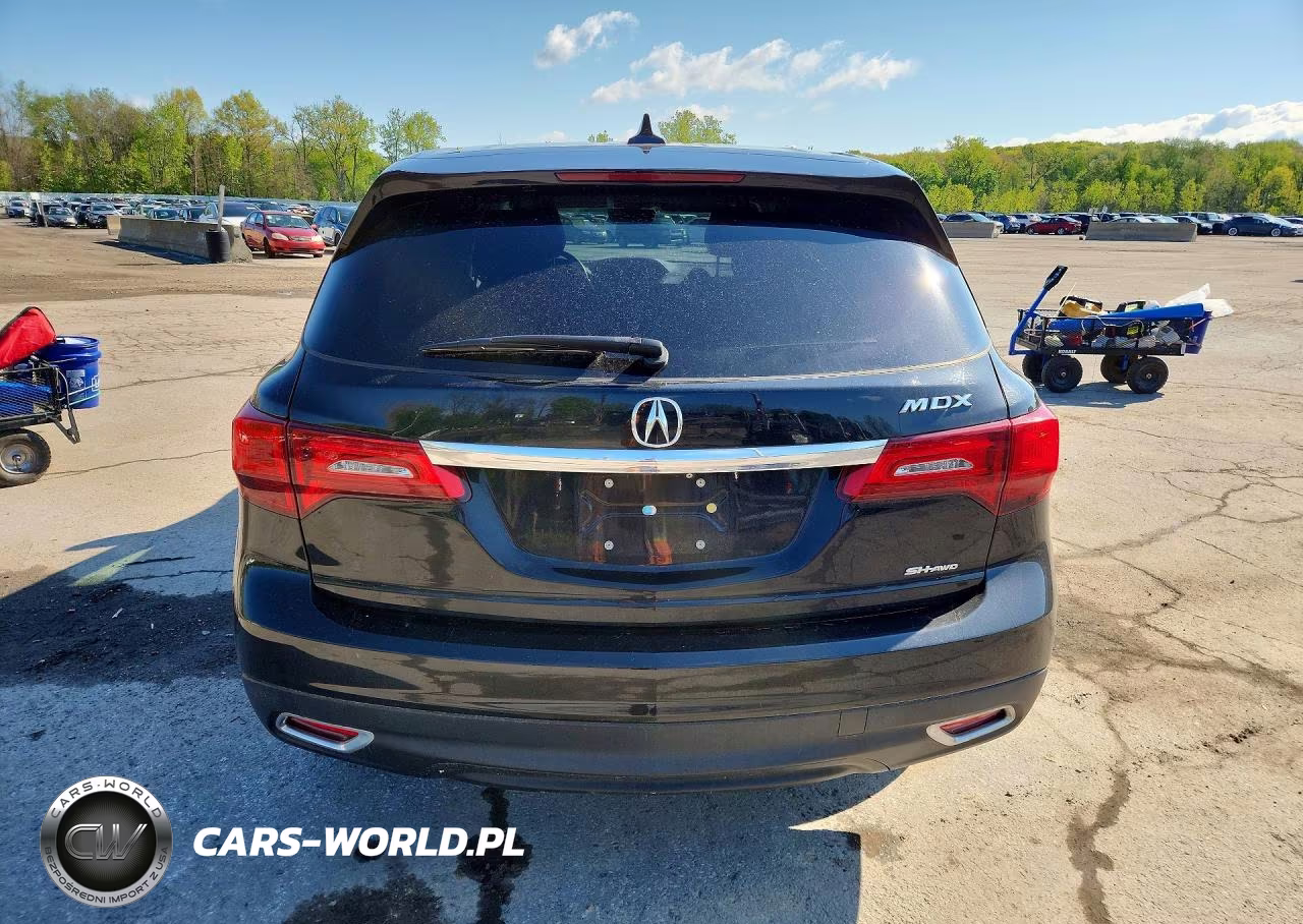 2016 Acura Mdx Technology VIN:5FRYD4H46GB029521 - 6