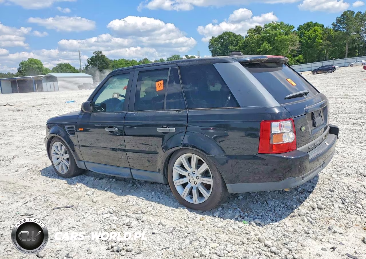 2008 Land Rover Range Rover Sport Hse VIN:SALSK25488A160443 - 2