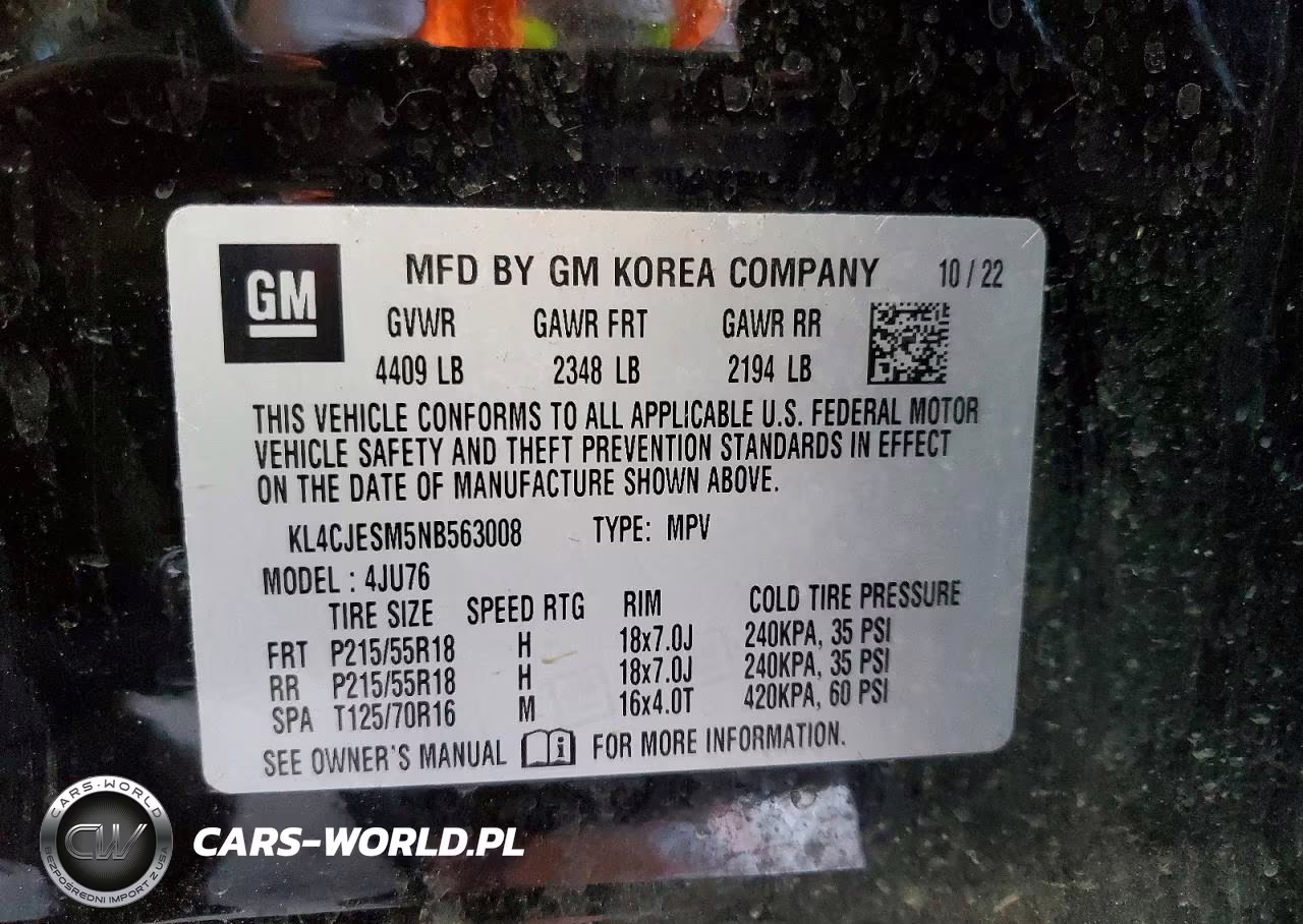 2022 Buick Encore Preferred VIN:KL4CJESM5NB563008 - 14