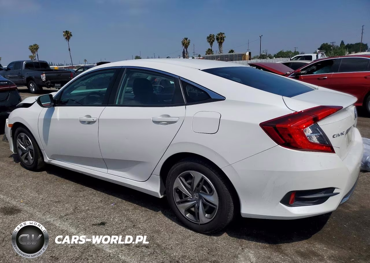 2020 Honda Civic Lx VIN:19XFC2F61LE213284 - 2