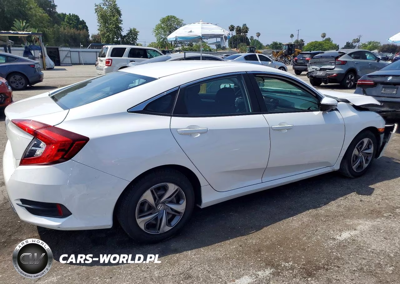 2020 Honda Civic Lx VIN:19XFC2F61LE213284 - 3