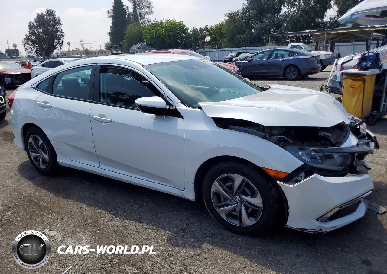 2020 Honda Civic Lx VIN:19XFC2F61LE213284 - 4