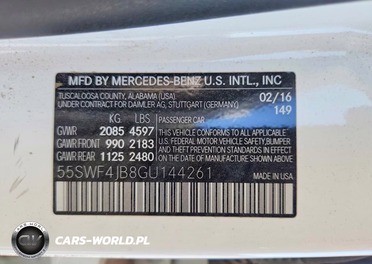 2016 Mercedes-Benz C 300 VIN:55SWF4JB8GU144261 - 12