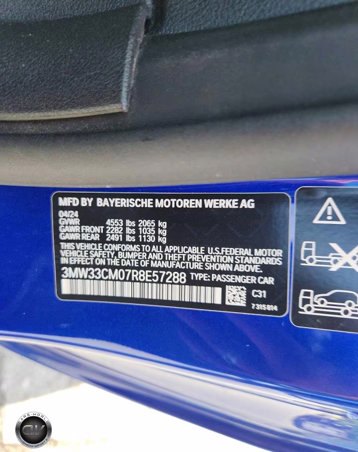 2024 BMW 230Xi VIN:3MW33CM07R8E57288 - 12
