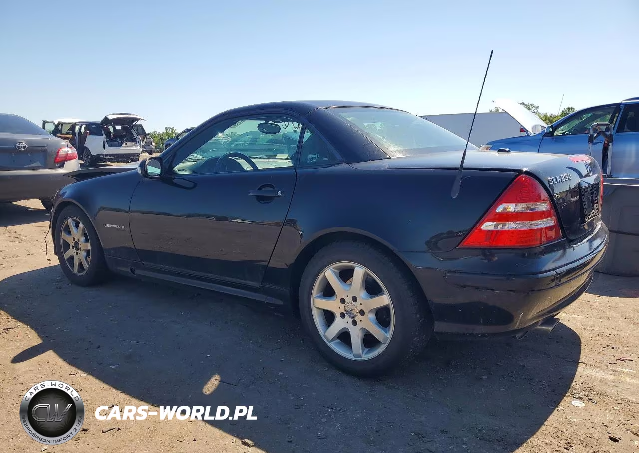 2002 Mercedes-Benz Slk 230 Kompressor VIN:WDBKK49FX2F263032 - 2