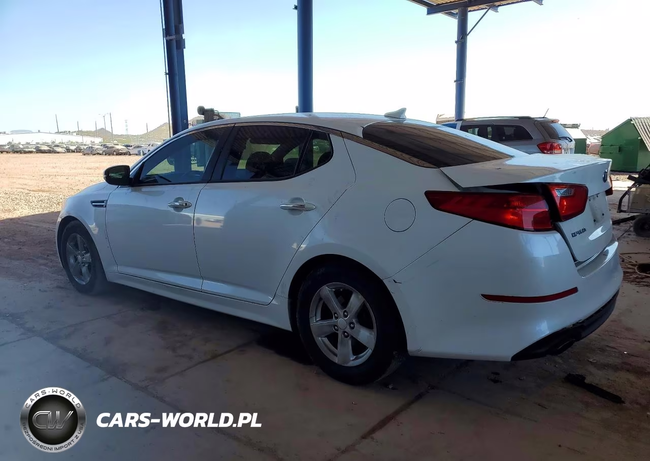 2015 Kia Optima Lx VIN:KNAGM4A71F5640135 - 2