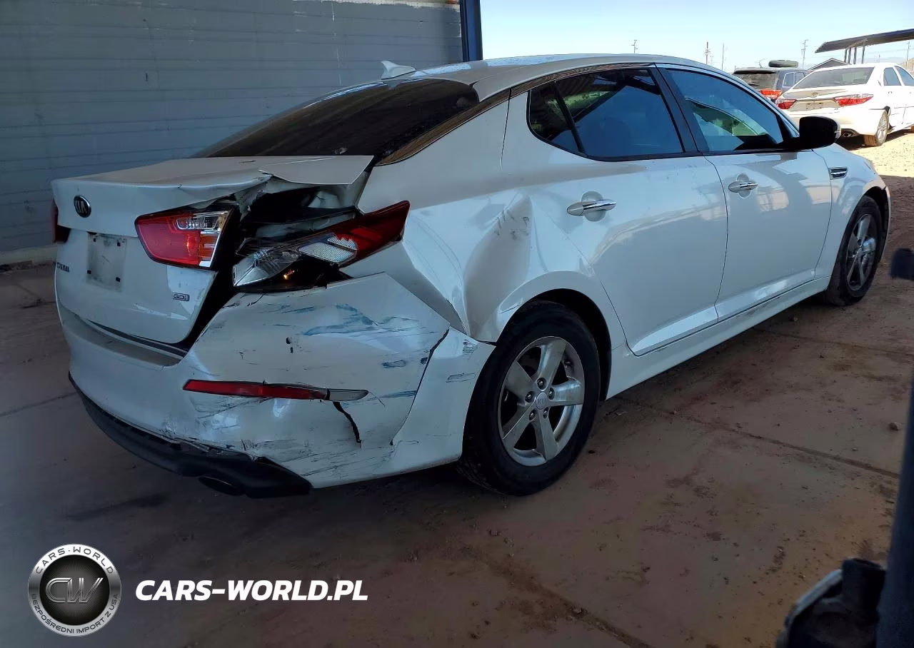 2015 Kia Optima Lx VIN:KNAGM4A71F5640135 - 3