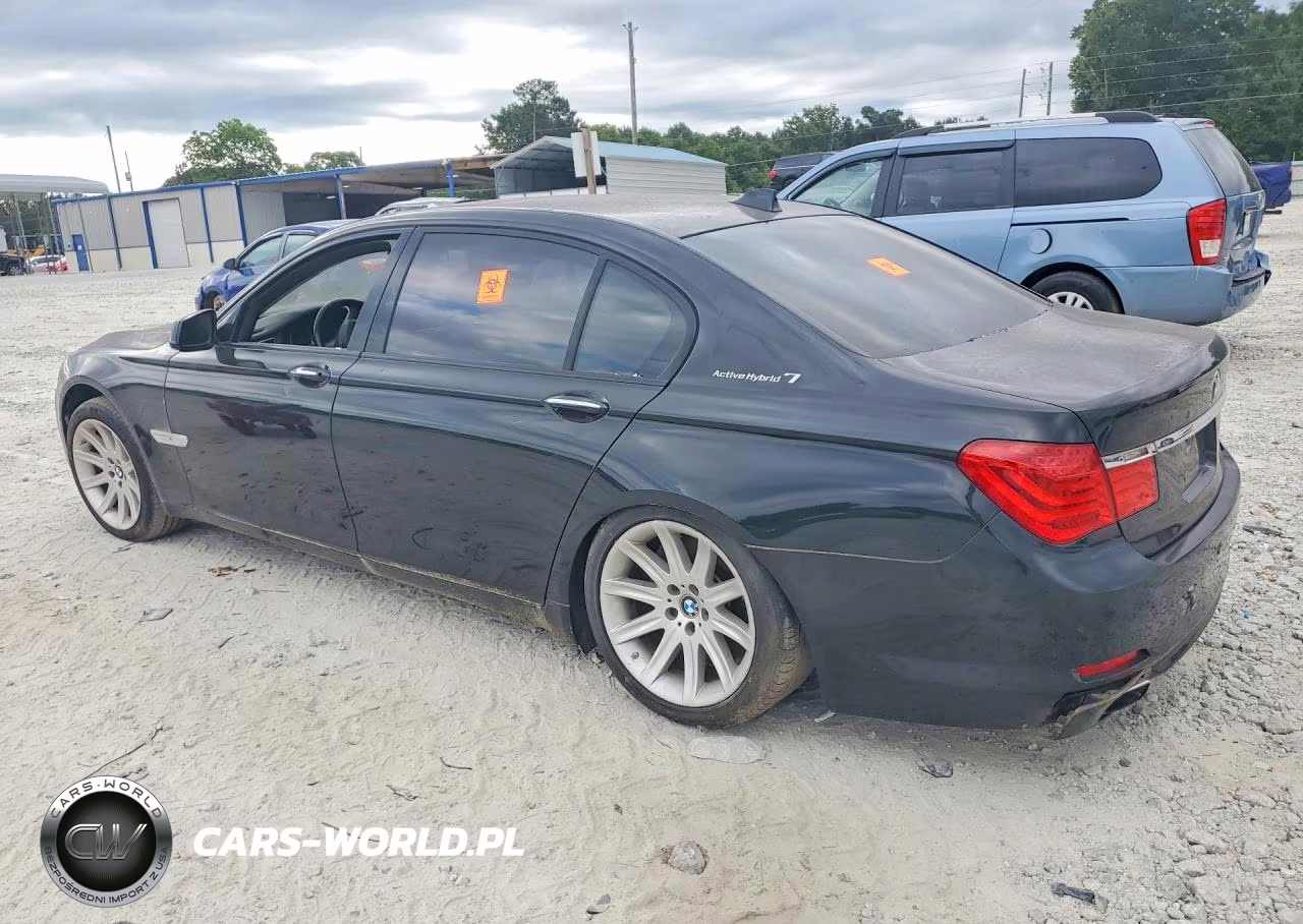 2012 BMW 750 Li VIN:WBAKX8C55CC198441 - 2