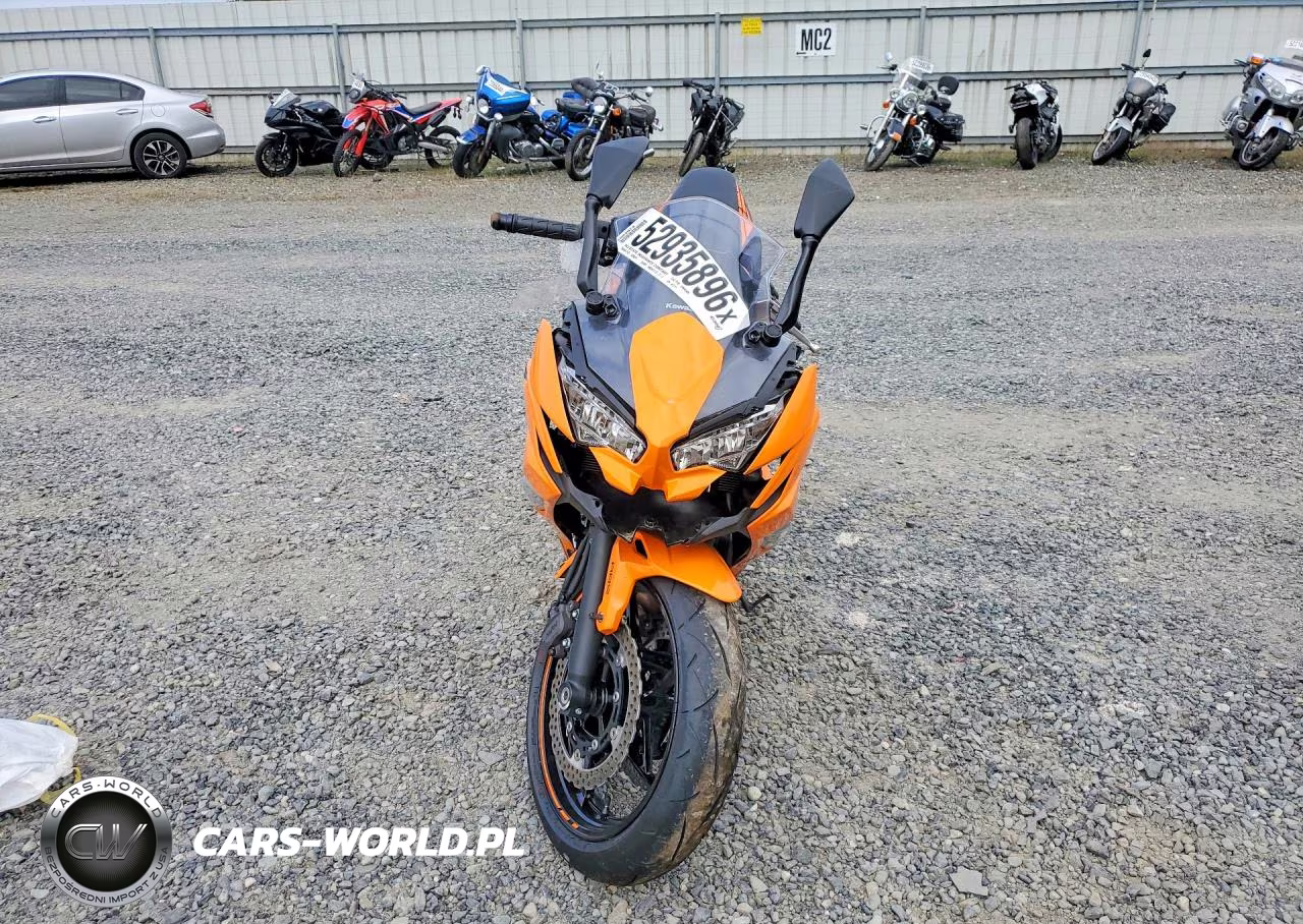 2025 Kawasaki Ex650 P VIN:ML5EXEP12SDAF2215 - 2