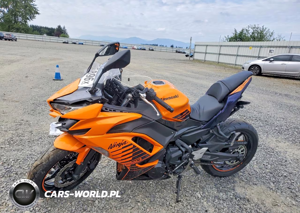 2025 Kawasaki Ex650 P VIN:ML5EXEP12SDAF2215 - 3