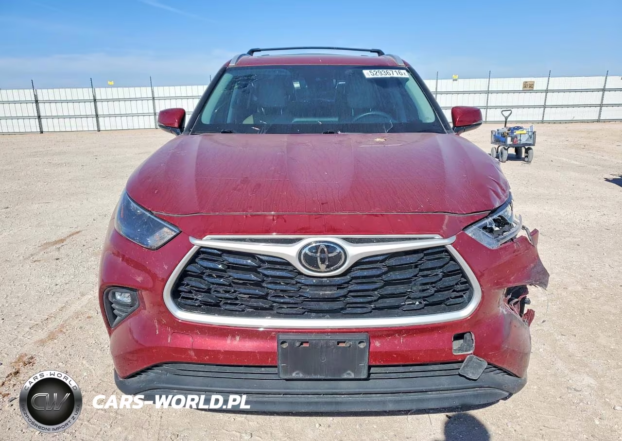 2022 Toyota Highlander Xle VIN:5TDGZRAH3NS550634 - 5