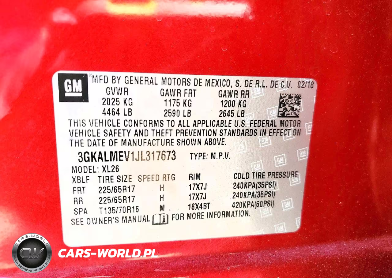 2018 GMC Terrain Sle VIN:3GKALMEV1JL317673 - 14