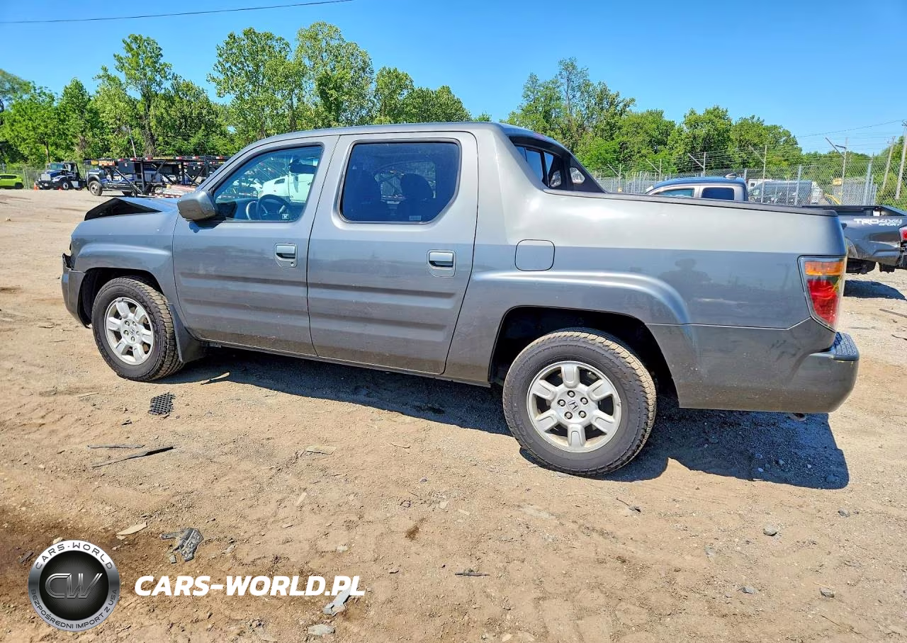 2007 Honda Ridgeline Rtl VIN:2HJYK16527H506484 - 2